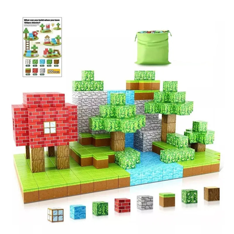 Bloques Armables Magneticos Minecraft 75