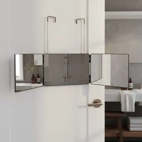 H - Espejo De 3 Vías De Corte De Pelo