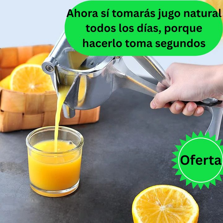 Exprimidor de Frutas Metálico