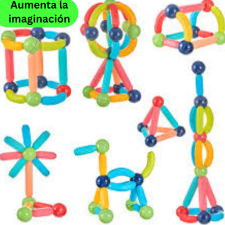 JUGUETE MAGNETICO 64 PCS