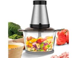 Picador Eléctrico Alimentos 4 Cuchillas