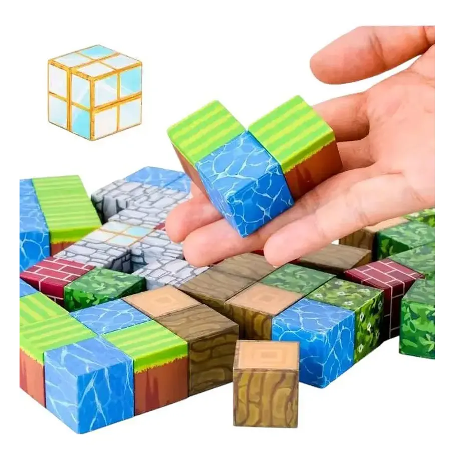 Bloques Armables Magneticos Minecraft 75