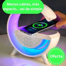 Lampara Parlante Cargador Ina 4 en 1