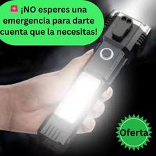 Linterna Con Martillo De Seguridad Y Aut