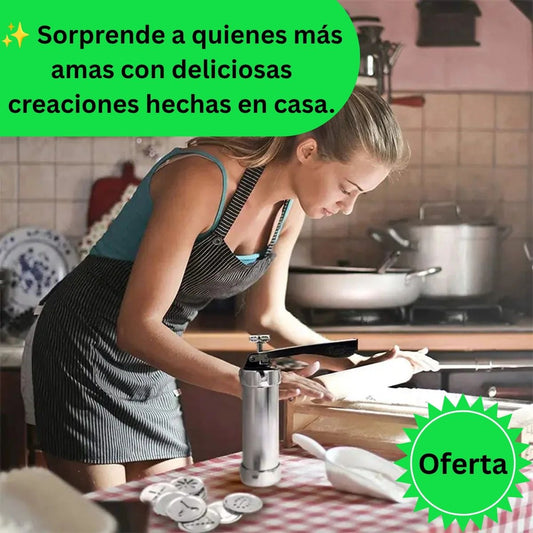 MÁQUINA PARA HACER GALLETAS NAVIDAD
