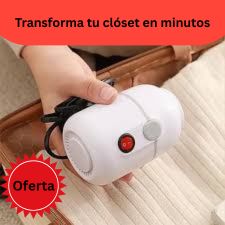 Bomba compresora de aire+2 bolsas 50x70