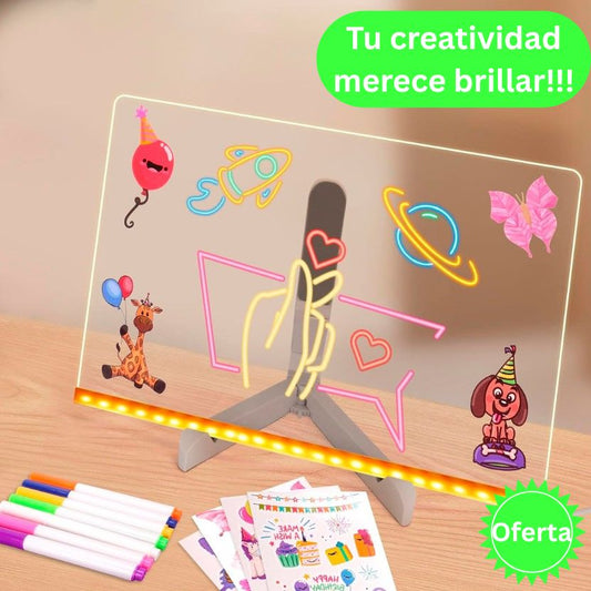 PIZARRA ACRÍLICA LED