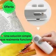 SELLADORA DE BOLSAS RECARGABLE PORTATIL
