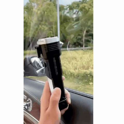 Linterna Con Martillo De Seguridad Y Aut