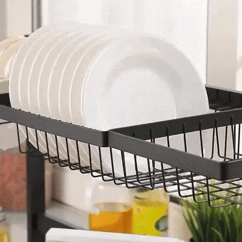Escurridor de Platos sobre el Fregadero