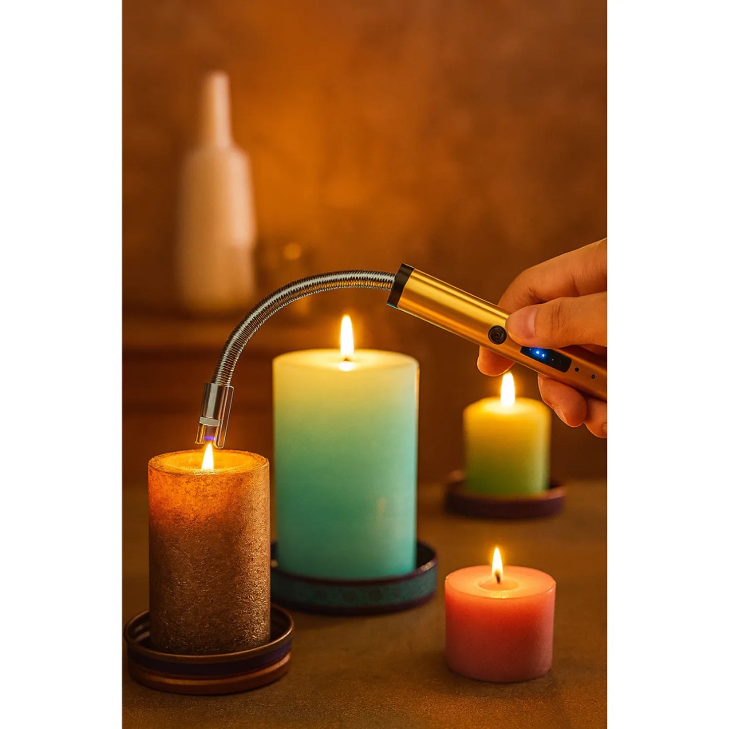 Chispero Encendedor USB Eléctrico Plasma