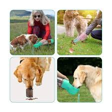 Botella Dispensadora 3 En 1 Para Mascota
