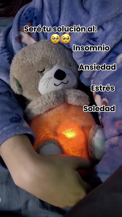 Nutria Peluche de Apego Respira bebe