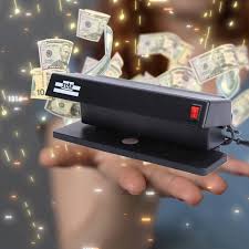 Lámpara detector de billetes falsos