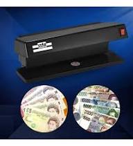 Lámpara detector de billetes falsos
