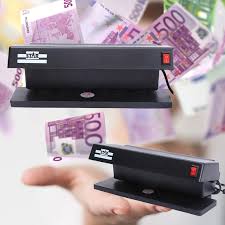 Lámpara detector de billetes falsos